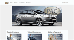 Desktop Screenshot of primeautoloan.com